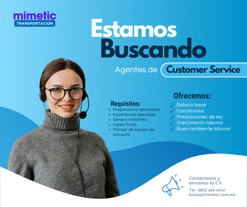Imagen de la vacante Customer Service (Atención a Clientes)