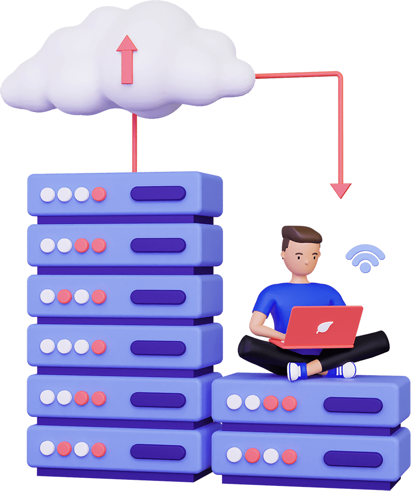 Ilustración sobre operación tecnológica