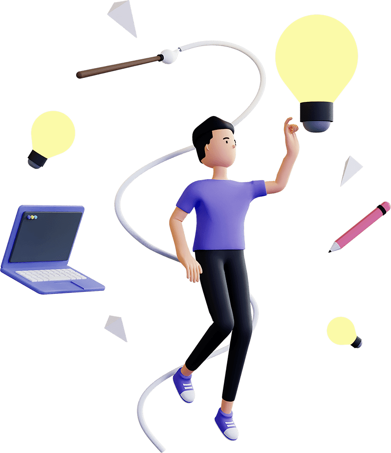 Ilustración de preguntas y respuestas